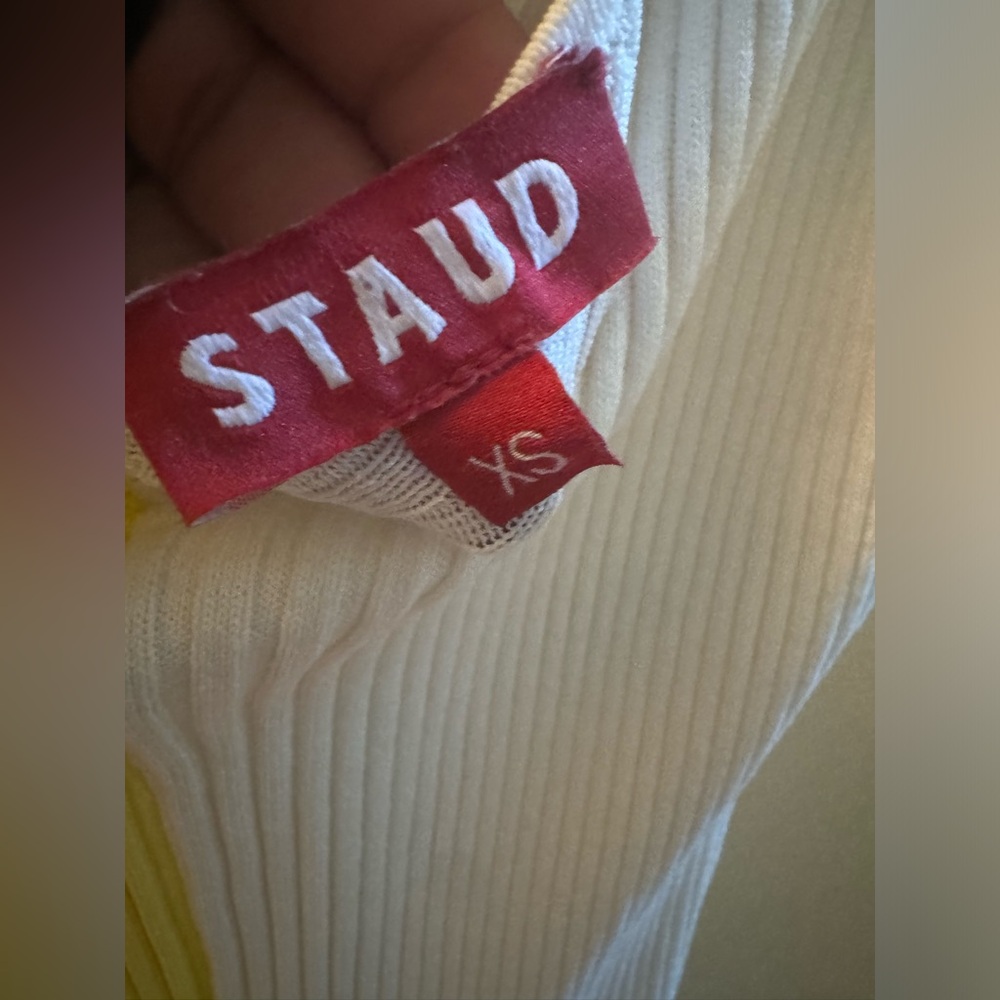 Never Worn Staud Dress XS Deep V Cut - Picture 3 of 7